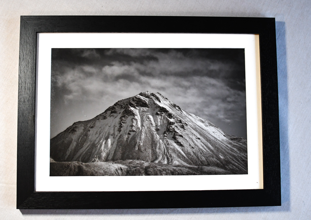 framed picture of mount errigal in Donegal Irealnd